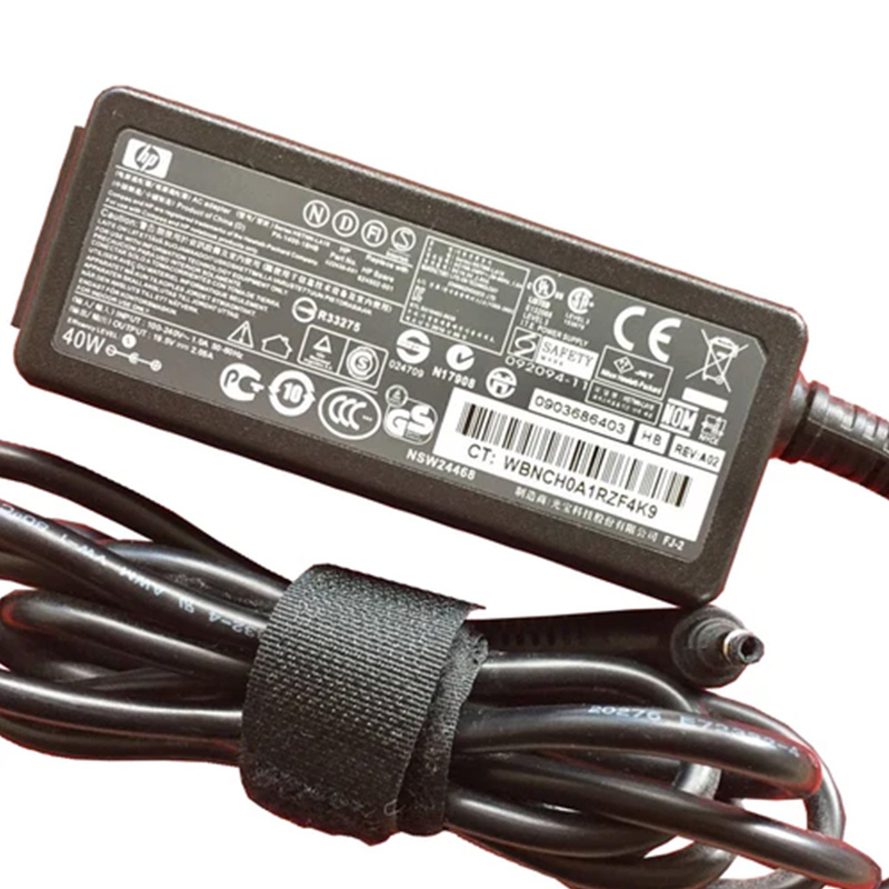 Original HP 19.5V 2.05A 40W Laptop AC Adapter HSTNN-LA18 for HP Compaq Mini CQ10-200 584540-001 700 CQ10-100, 4.0*1.7mm